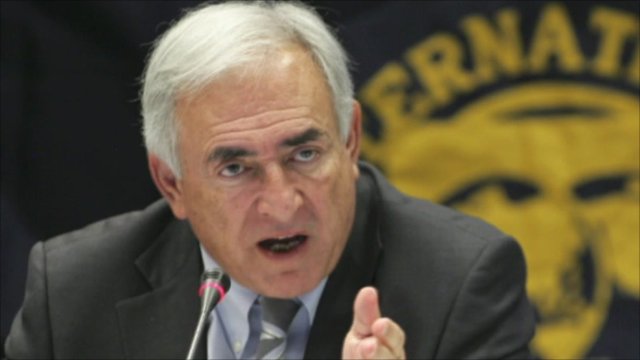 Strauss-Kahn , Managing Director del Fondo Monetario Arrestato