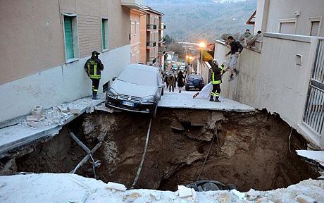 Il Terremoto dell’Aquila e le Crisi Bancarie